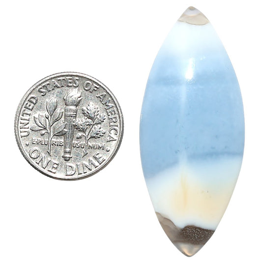 Owyhee Opal 17x40.8x5 mm Marquise Shape Polished Gemstone LS23-08676