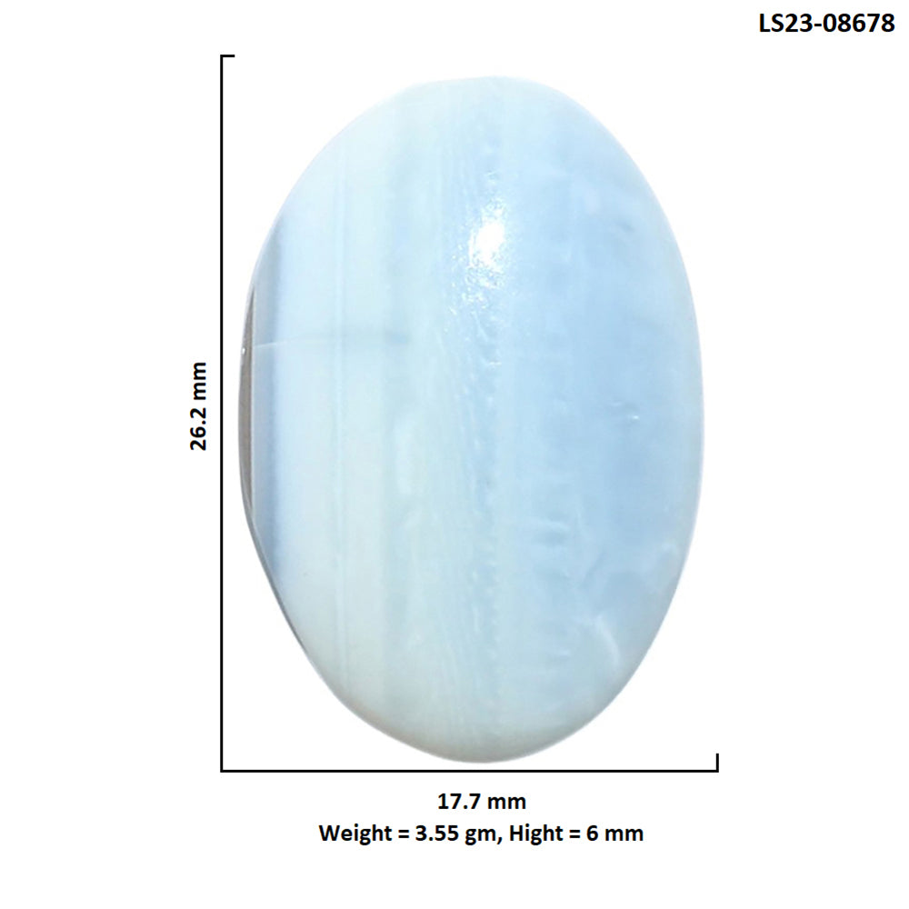 Owyhee Opal 17.7x26.2x6 mm Oval Shape Polished Gemstone LS23-08678