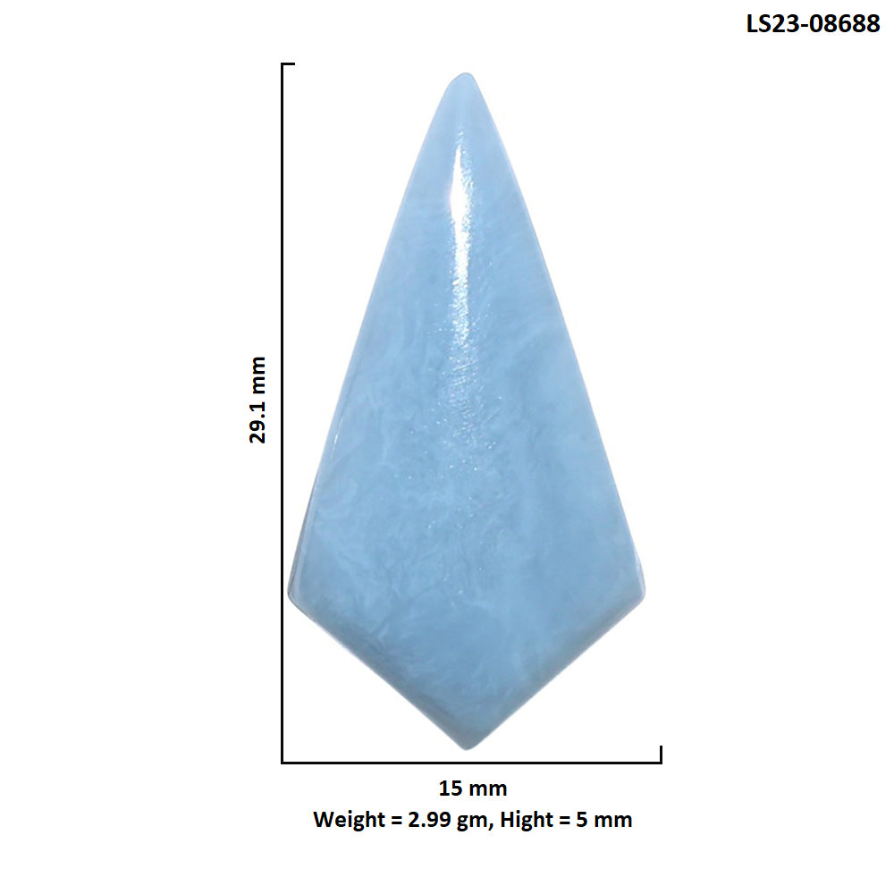 Owyhee Opal 15x29.1x5 mm Fancy Shape Polished Gemstone LS23-08688