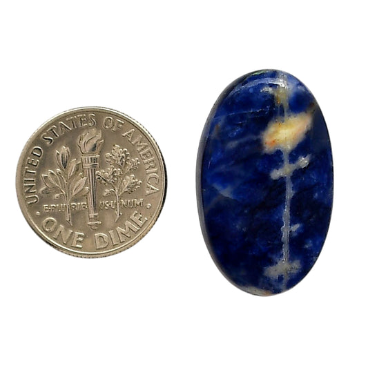 Sodalite 16.3x26.7x6 mm Oval Shape Polished Gemstone LS26-05577