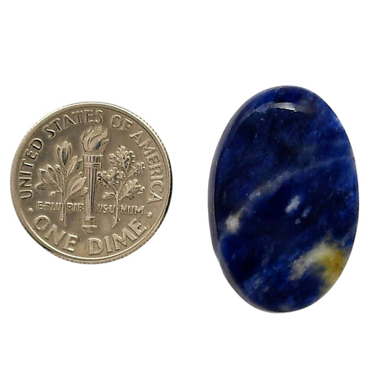 Sodalite 16.7x25x6.3 mm Oval Shape Polished Gemstone LS26-05579