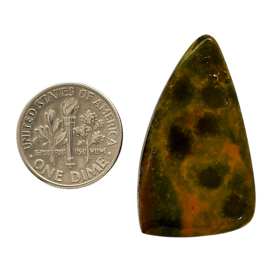Ocean Jasper 19.6x34.55x5.5 mm Fancy Shape Polished Gemstone LS27-05566