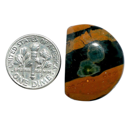 Ocean Jasper 18.5x24.55x6 mm Fancy Shape Polished Gemstone LS27-07880