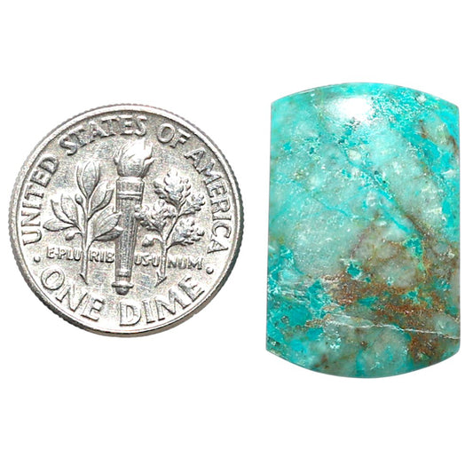 Azurite Chrysocolla 14.7x22.45x5 mm Baguette Shape Polished Gemstone LS37-08569