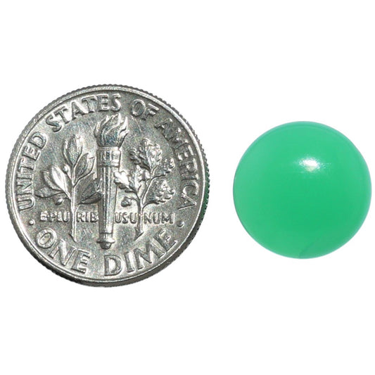 Chrysoprase 12x12x5 mm Round Shape Polished Gemstone LS67-07311