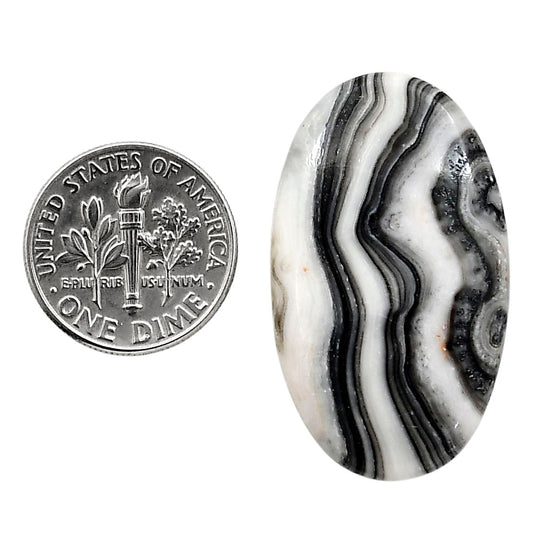 Prairie Agate 20x34x5 mm Oval Shape Polished Gemstone LS83-05068