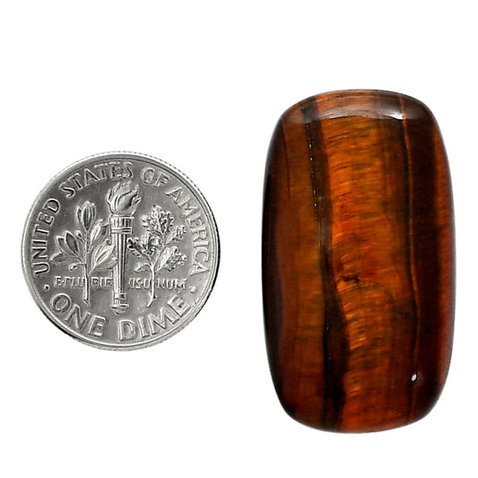 Red Tiger Eye 17.7x30.7x6.5 mm Cushion Shape Polished Gemstone LS86-05234