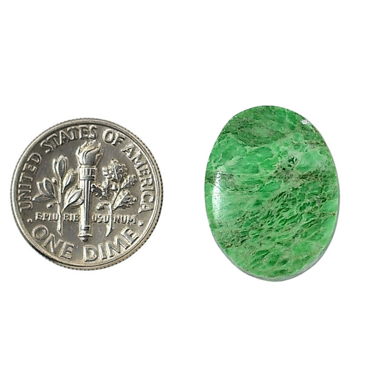 Utah Variscite 16x20.5x4 mm Oval Shape Polished Gemstone LS93-05826