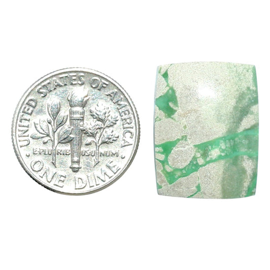 Utah Variscite 14.8x19.2x4 mm Baguette Shape Polished Gemstone LS93-07958