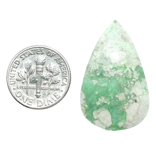Utah Variscite 19.1x30.7x6 mm Pear Shape Polished Gemstone LS93-07971