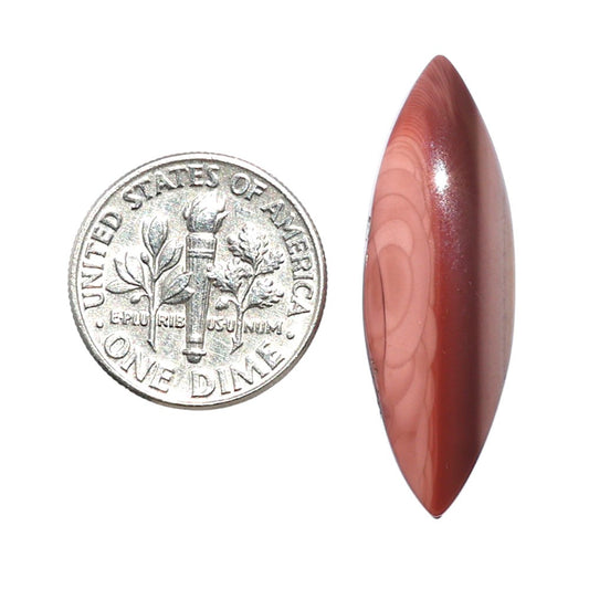 Imperial Jasper 10.6x31.9x5 mm Marquise Shape Polished Gemstone LS97-08270
