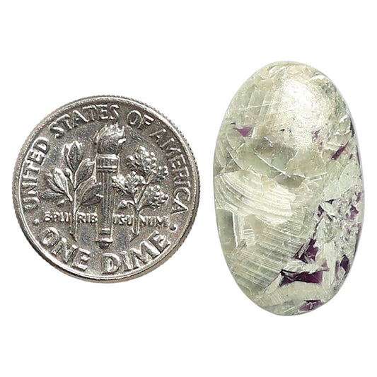 Natural Kammererite 14.1x24x4 mm Oval Shape Polished Gemstone LS99-010013