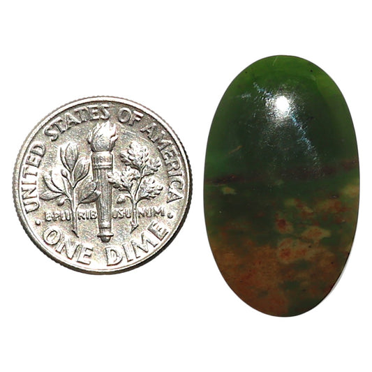 Natural Blood Stone 15.6x26.2x5 mm Oval Shape Polished Gemstone LS99-010058