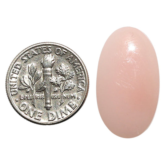 Natural Pink Opal 13.6x24x4.5 mm Oval Shape Polished Gemstone LS99-010089