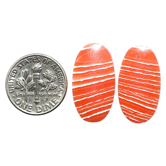 Natural Sardonyx 12.5x22.6x3.5 mm Oval Shape Polished Gemstone LS99-010482