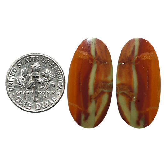 Natural Noreena Jasper 13.5x26.7x4.5 mm Oval Shape Polished Gemstone LS99-010488