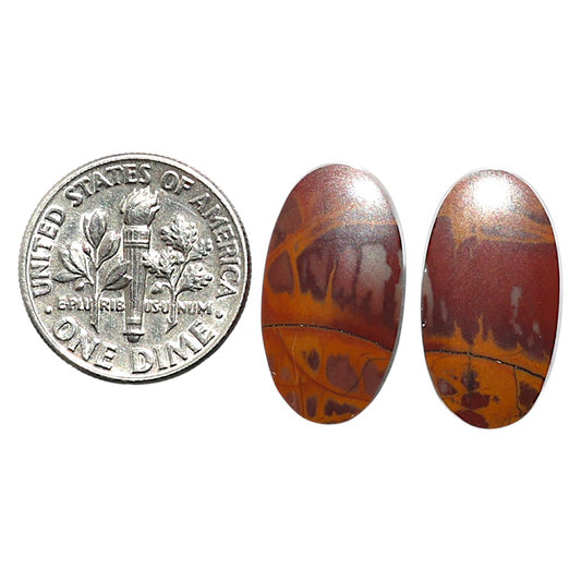 Natural Noreena Jasper 11x20x4 mm Oval Shape Polished Gemstone LS99-010502