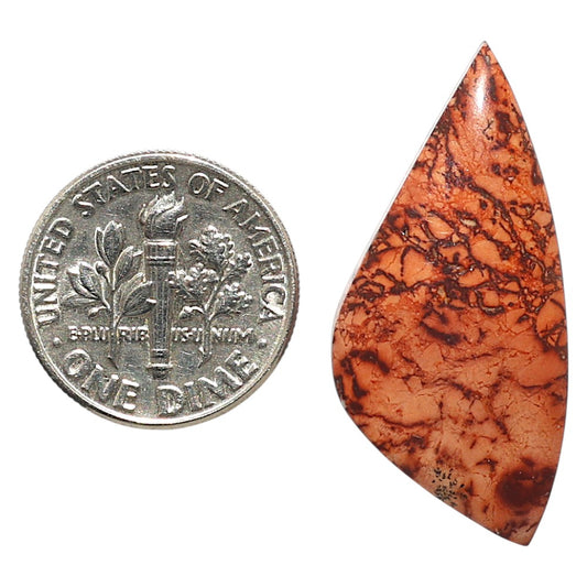 Natural Indian Paint Gemstone 15x32.2x4.3 mm Fancy Shape Polished Gemstone LS99-09646