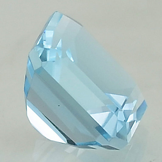 Natural Sky Blue Topaz Square Octagon Shape Standard Cut Loose Gemstone LSY1016