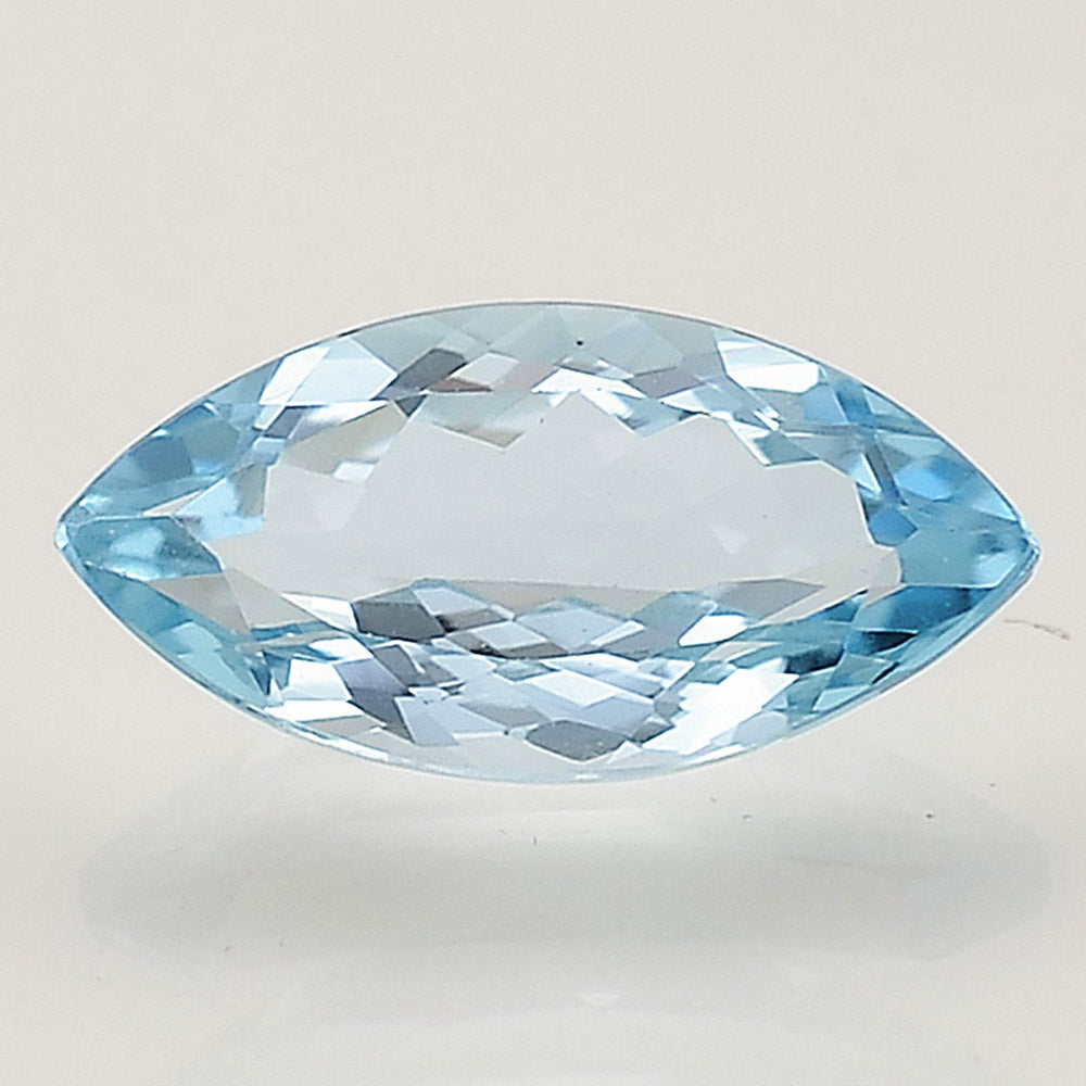 Natural Sky Blue Topaz Marquoise Shape Standard Cut Loose Gemstone LSY1035
