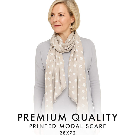 Premium Soft Quality Digital Print Modal Scarf Lightweight Wraps MMD405