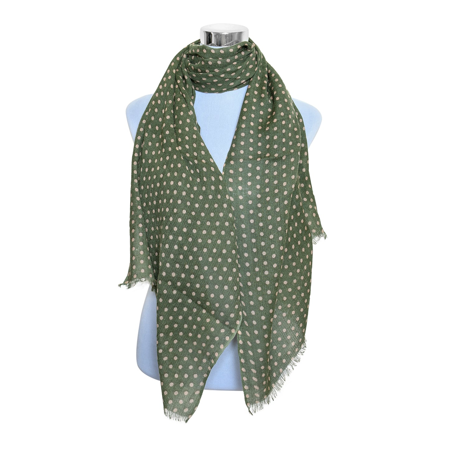 Premium & Soft Quality Printed Scarf Cashmere Wool Lightweight MWL305