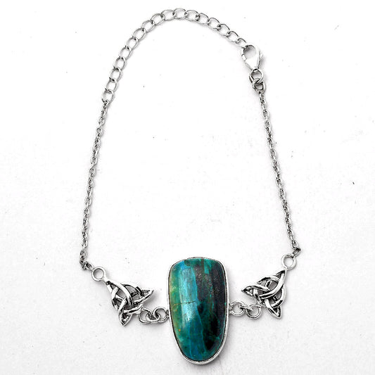 Celtic - Natural Azurite Chrysocolla Bracelet B-1031 SDB1953
