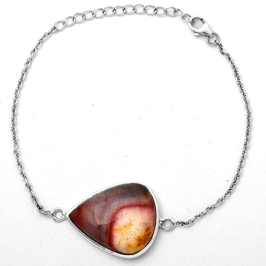Natural Red Mookaite Bracelet B-1023 SDB2765