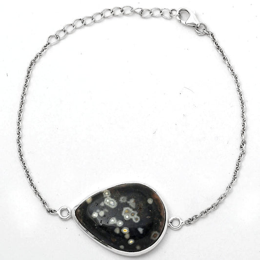 Natural Ocean Jasper - Madagascar Bracelet B-1023 SDB2780