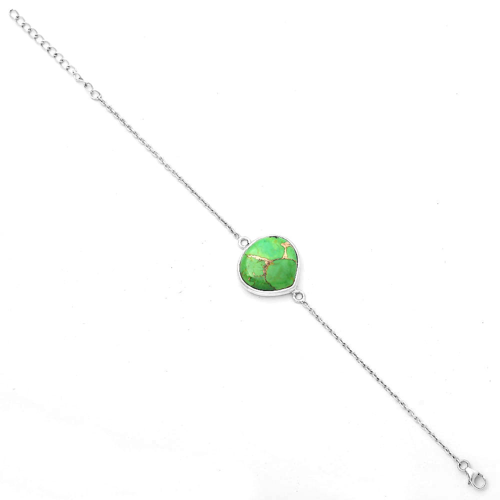 Copper Green Turquoise - Arizona Bracelet B-1023 SDB3028