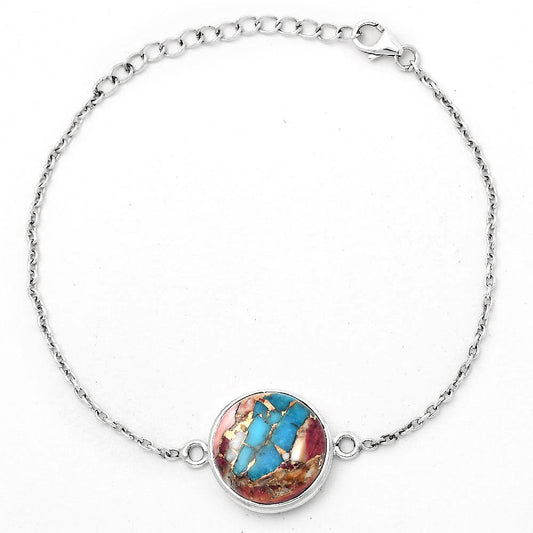 Multi Copper Turquoise - Arizona Bracelet B-1023 SDB3093