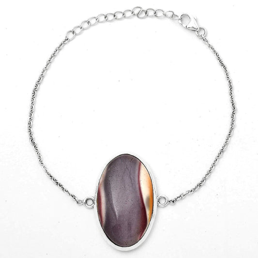 Natural Red Mookaite Bracelet B-1023 SDB3242