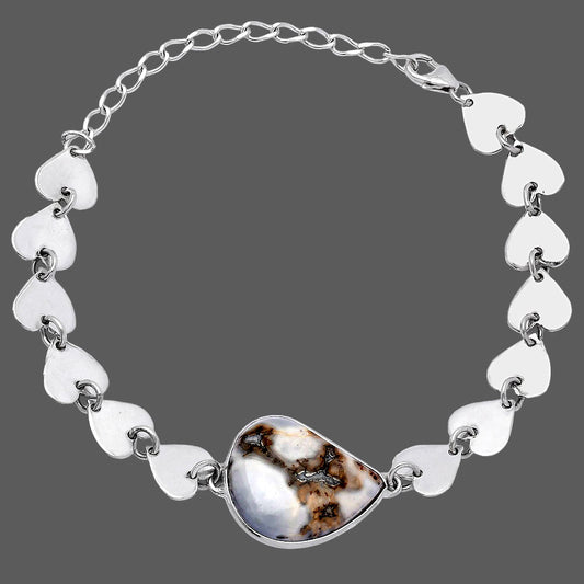 Heart - Maligano Jasper - Indonesia Bracelet B-1044 SDB4729