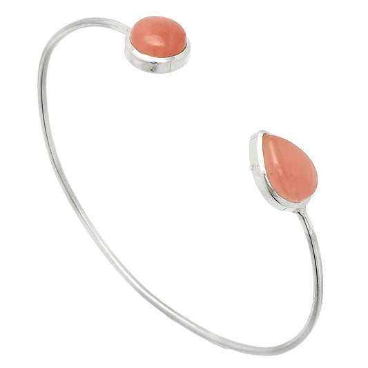 Guava Quartz - Brazil Cuff Bangle Bracelet B-1004 SDB4956