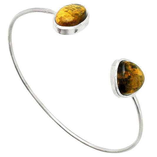 Natural Nellite Cuff Bangle Bracelet B-1004 SDB4967