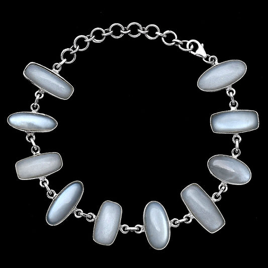 Natural Srilankan Moonstone Bracelet B-1001 SDB5175