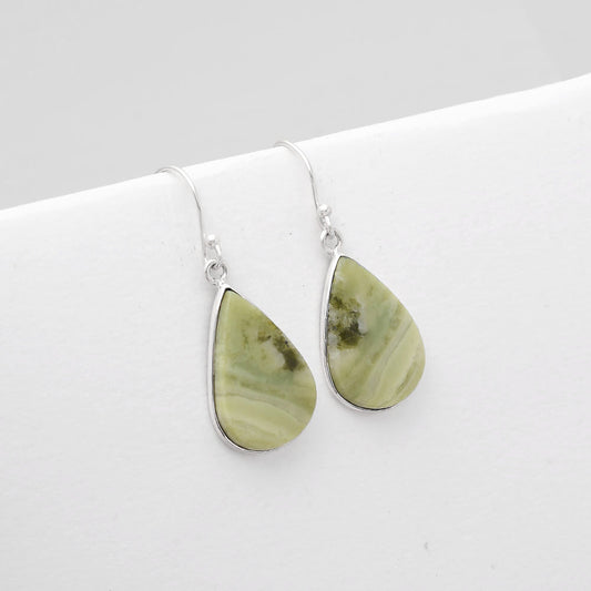 Natural Serpentine Earrings E-1001 SDE50853