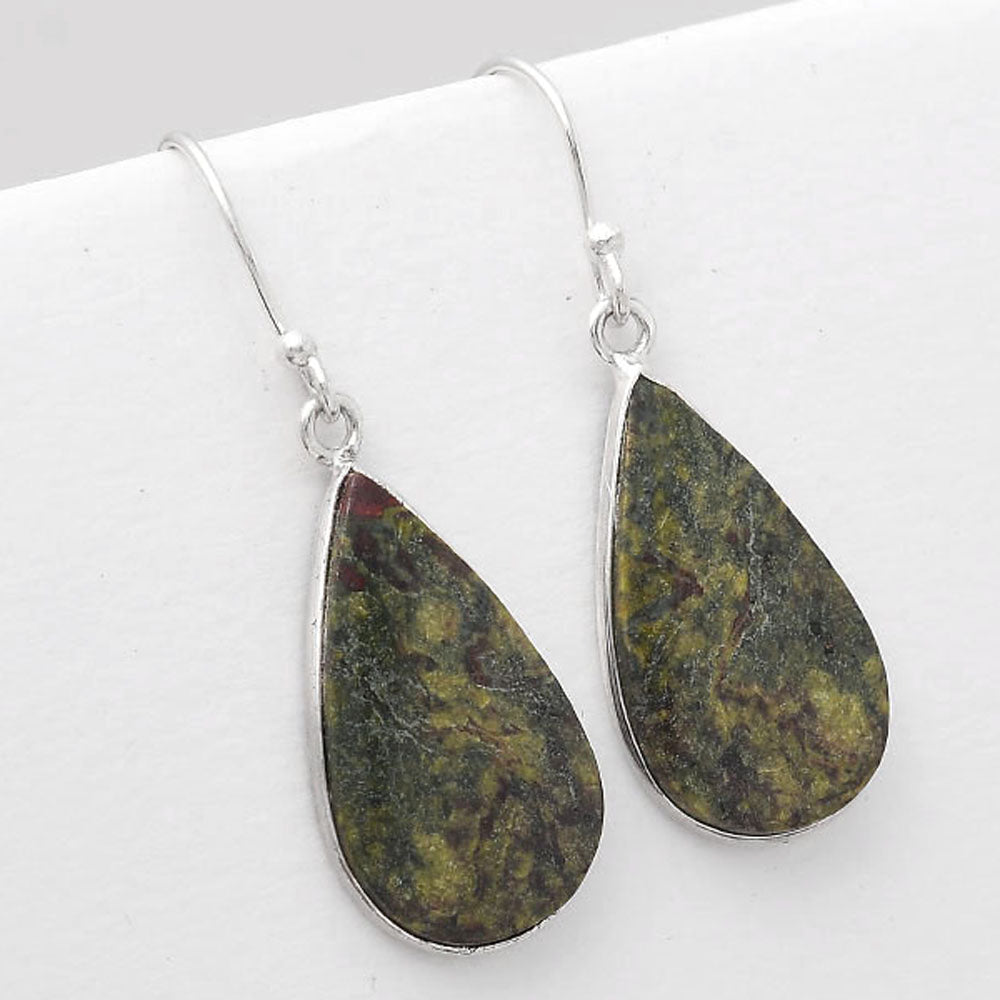 Dragon Blood Stone - South Africa Earrings E-1001 SDE50874