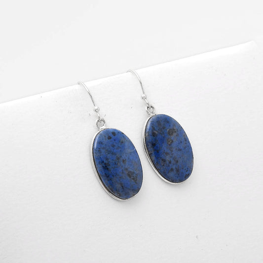 Natural Dumortierite Quartz Earrings E-1001 SDE50980