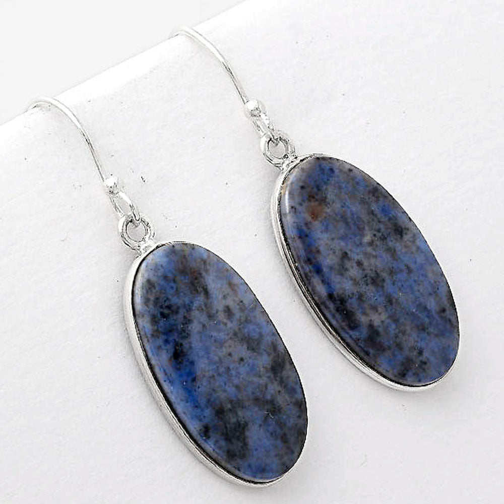 Natural Dumortierite Quartz Earrings E-1001 SDE50999