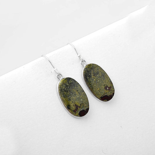 Dragon Blood Stone - South Africa Earrings E-1001 SDE51002