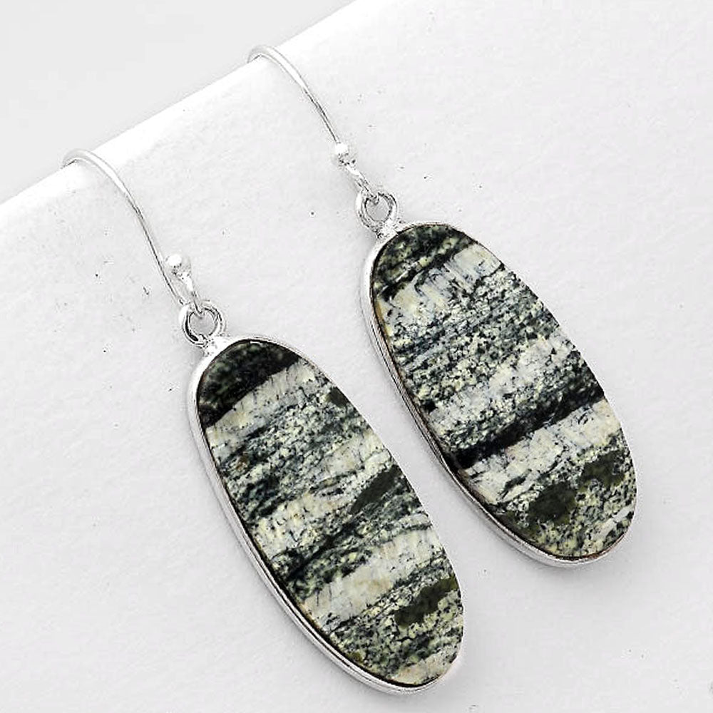 Natural Chrysotile Earrings E-1001 SDE51035