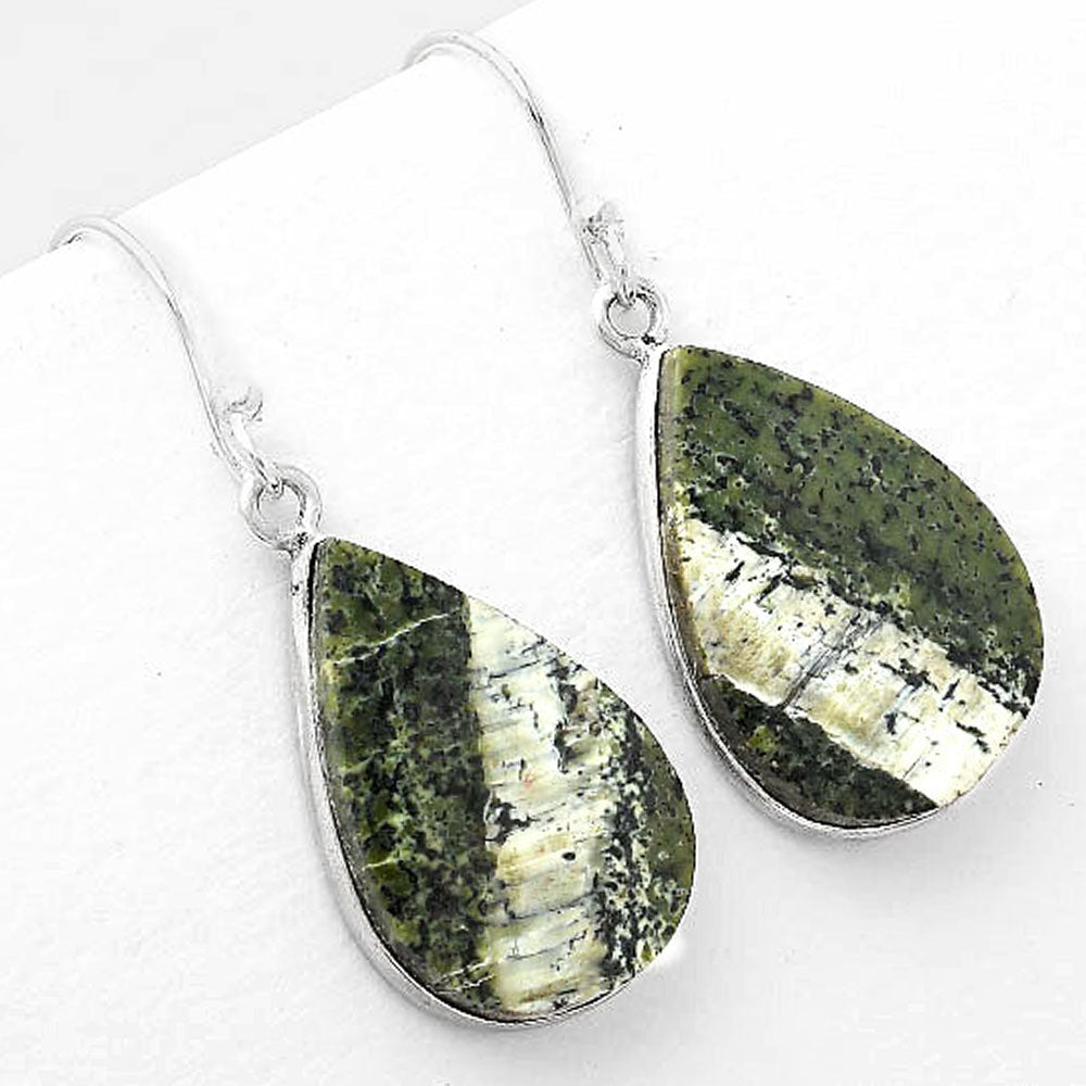 Natural Chrysotile Earrings E-1001 SDE51059
