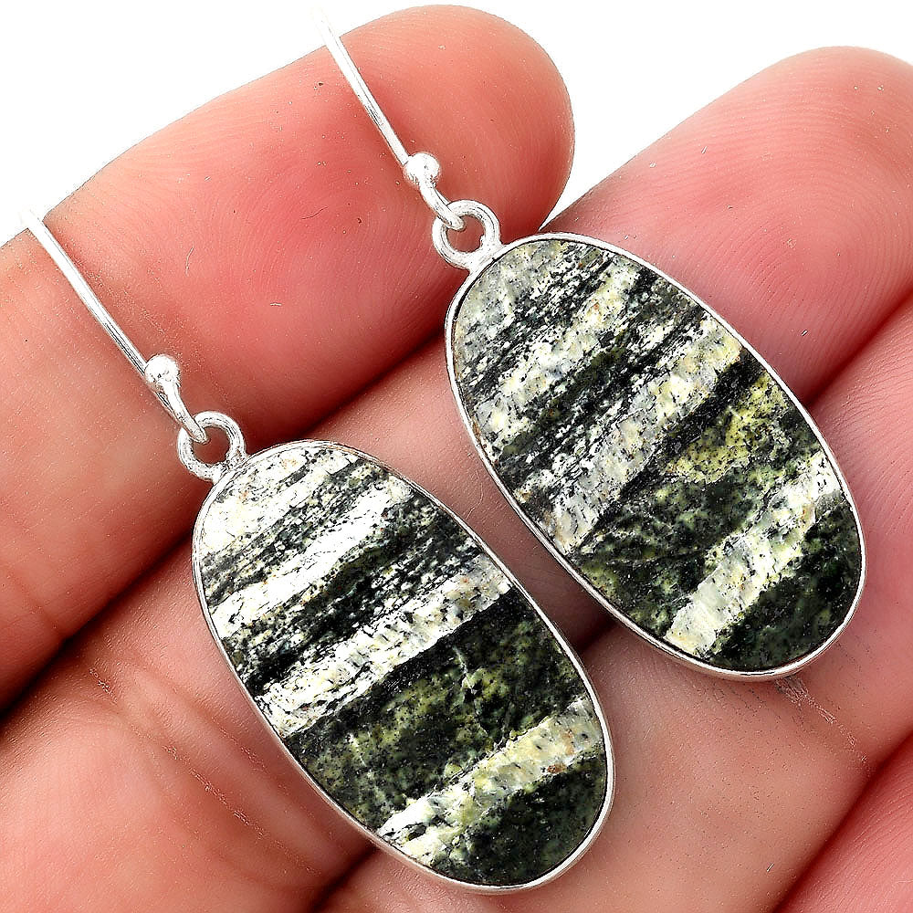 Natural Chrysotile Earrings E-1001 SDE51067