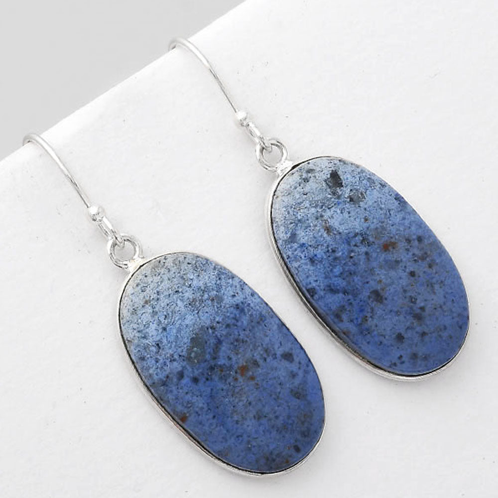 Natural Dumortierite Quartz Earrings E-1001 SDE51094