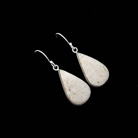 Natural White Scolecite Earrings E-1001 SDE52019