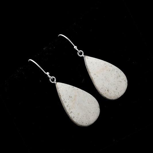 Natural White Scolecite Earrings E-1001 SDE52022