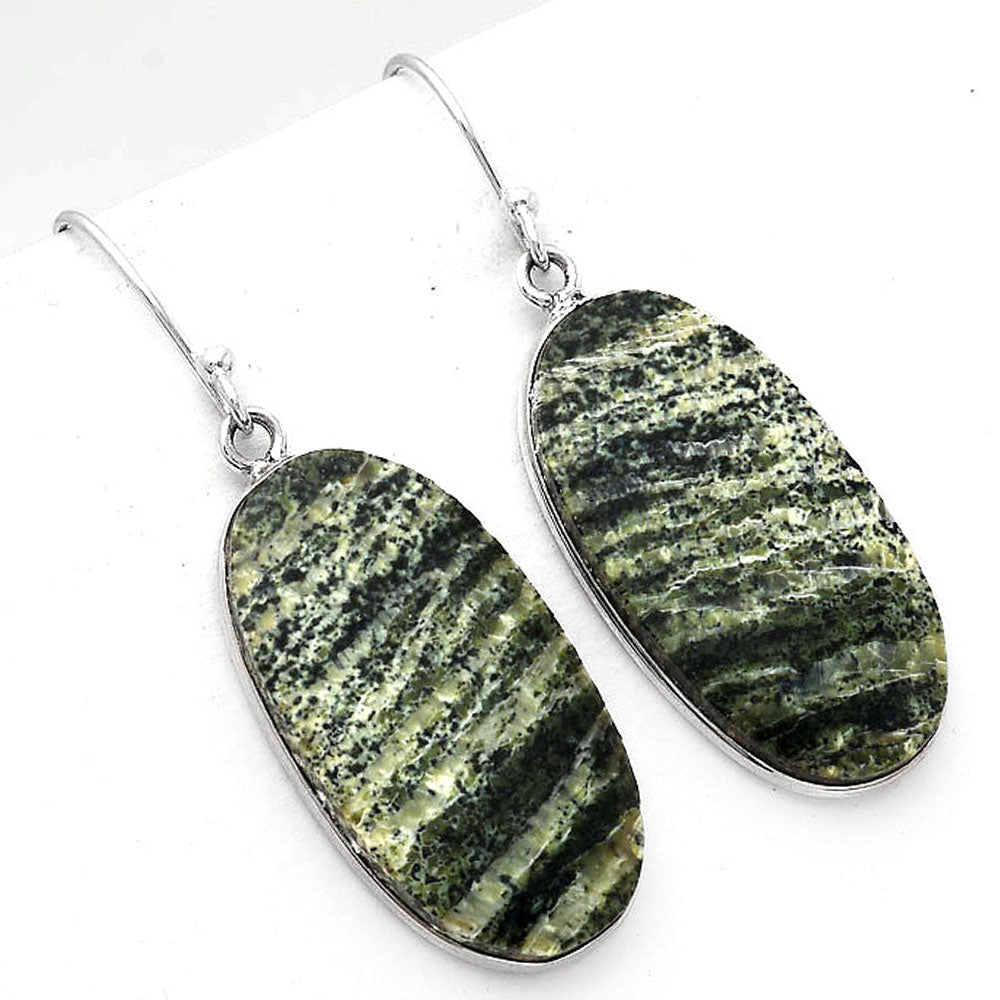 Natural Chrysotile Earrings E-1001 SDE52032