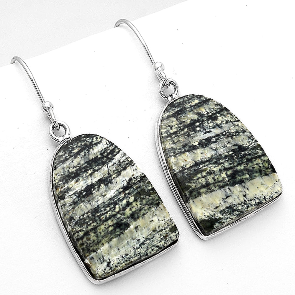 Natural Chrysotile Earrings E-1001 SDE52138
