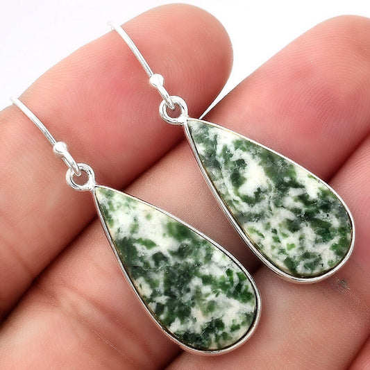 Natural Dioptase Earrings E-1001 SDE53305